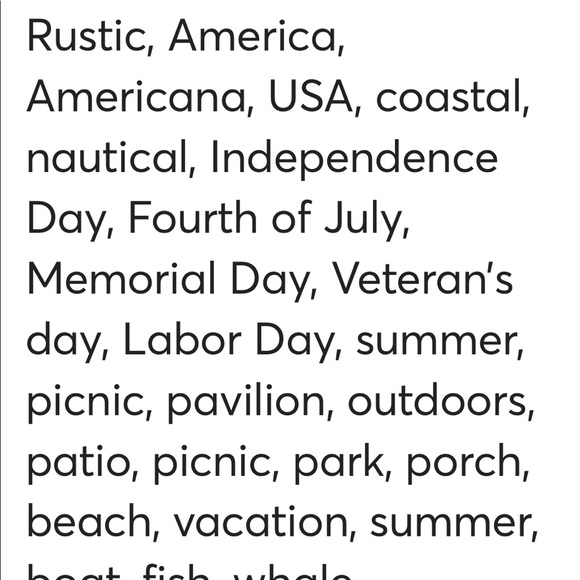 Rustic American Pillow Cover, - Picture 5 of 5